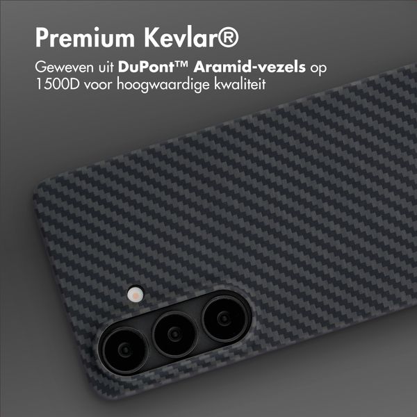 Accezz MagSafe Kevlar® Backcover Samsung Galaxy S26 - Zwart