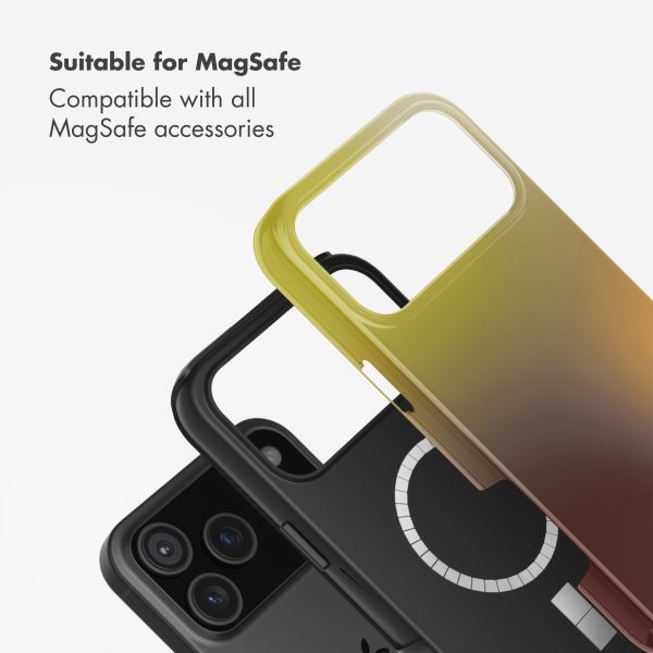 Selencia Vivid Back Cover with MagSafe Apple iPhone 17 Pro Max - Gradient Olive Dust