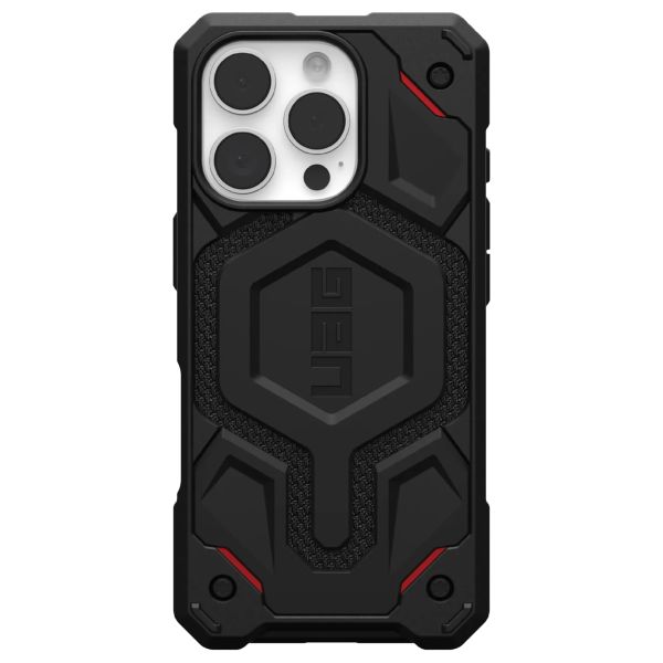 UAG Monarch Backcover iPhone 16 Pro - Kevlar Black