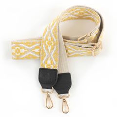 Dutchies Phone Strap - Universeel verstelbaar telefoonkoord - Moroccan Yellow / Black