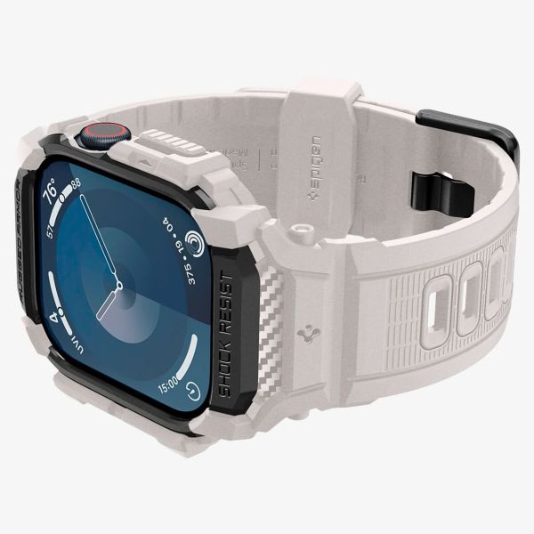 Spigen Rugged Armor™ Pro Case Apple Watch Series 10 / 11 - 46 mm - Dune Beige