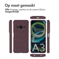 imoshion EasyGrip Backcover Xiaomi Redmi A3 - Aubergine