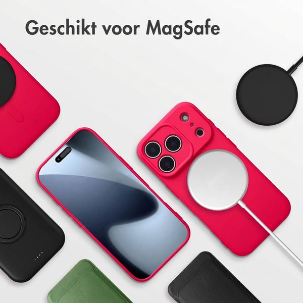 imoshion Color Backcover met MagSafe Apple iPhone 17 Pro - Neon Pink