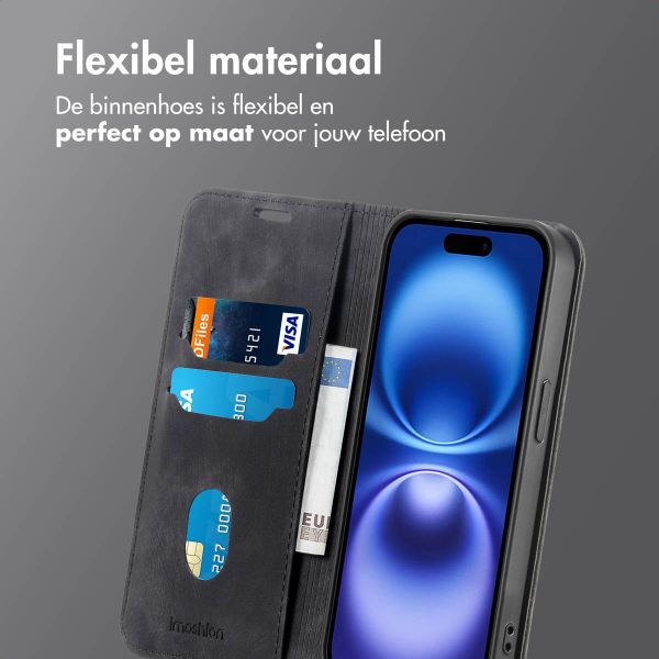 imoshion Slim Bookcase Apple iPhone 17 - Zwart