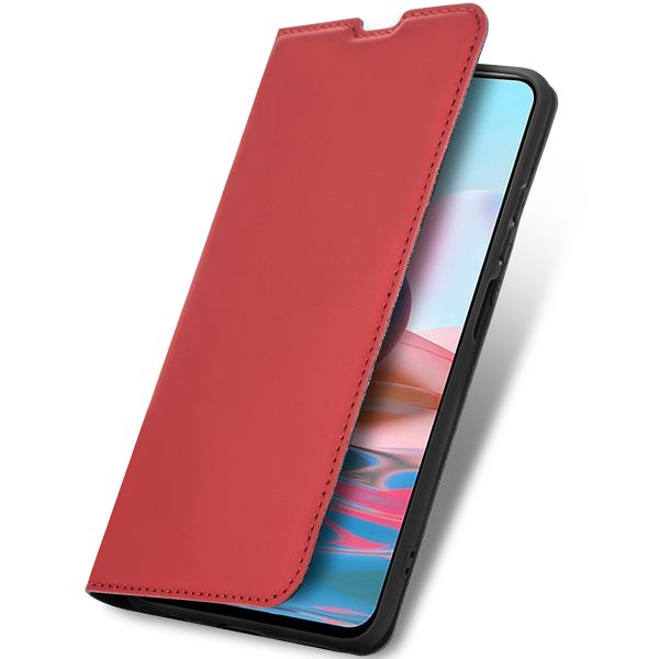 imoshion Slim Folio Bookcase  Xiaomi Redmi Note 10 (4G) / Note 10S - Rood