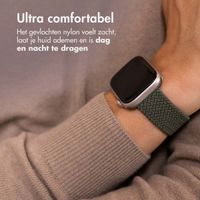 imoshion Nylon geweven bandje Apple Watch Series 1 t/m 9 / SE (38/40/41 mm) | Series 10 (42 mm) - Groen