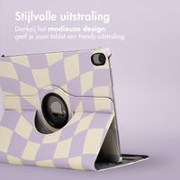 imoshion 360° Draaibare Design Bookcase Apple iPad Air 5 (2022) / Air 4 (2020) - Dancing Cubes