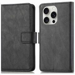 imoshion Luxe Bookcase Apple iPhone 16 Pro - Zwart