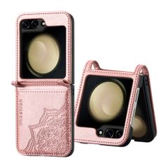 imoshion Mandala Bookcase Samsung Galaxy Z Flip 5 - Rosé Goud