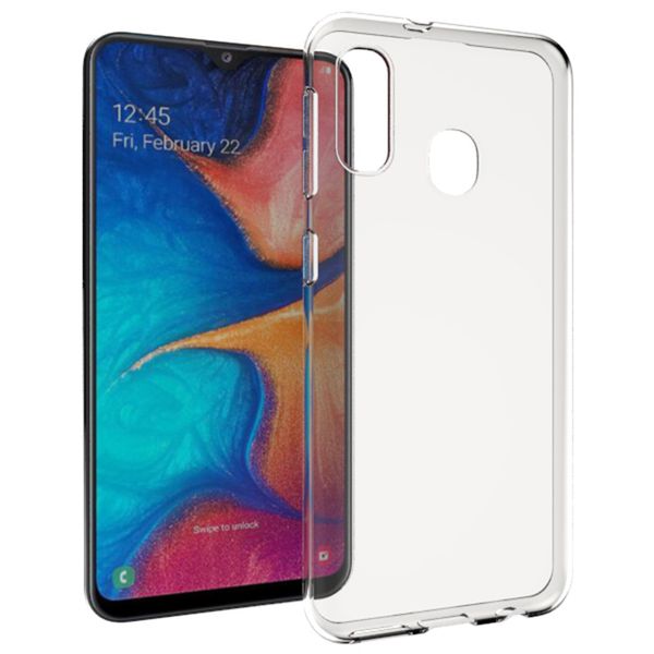 Accezz Clear Backcover Samsung Galaxy A20e - Transparant