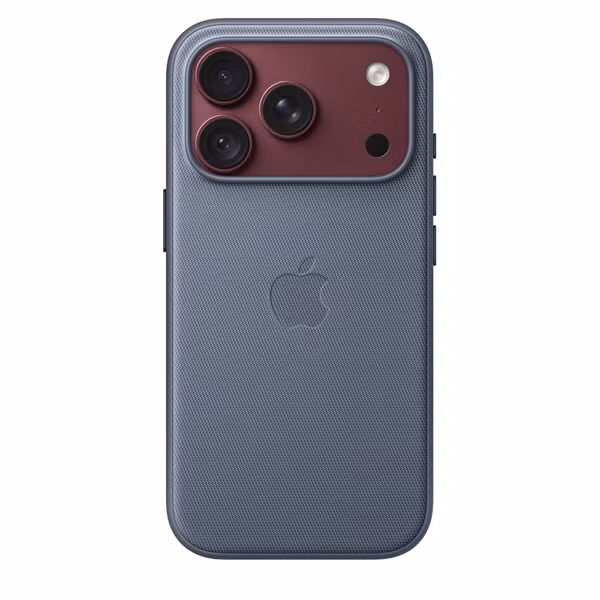 Apple TechWoven Case met MagSafe Apple iPhone 18 Pro - Chambray Blue