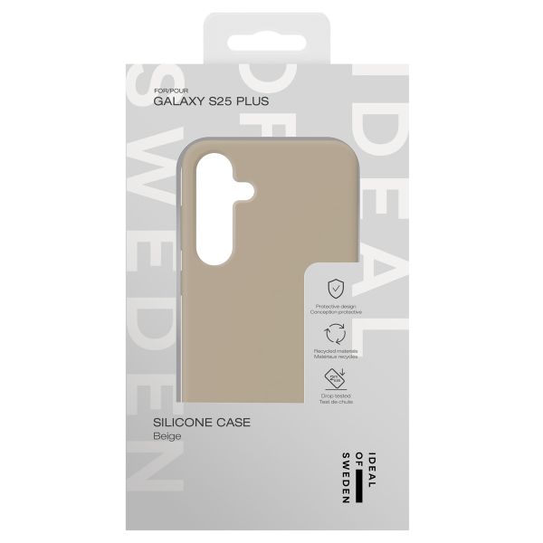 iDeal of Sweden Silicone Case Samsung Galaxy S25 Plus - Beige