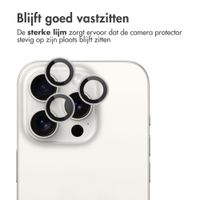 imoshion 2 Pack Camera lens protector Apple iPhone 15 Pro / 15 Pro Max - White Titanium