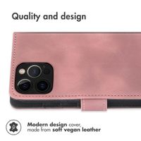 imoshion Bookcase with Strap Apple iPhone 12 (Pro) - Pink