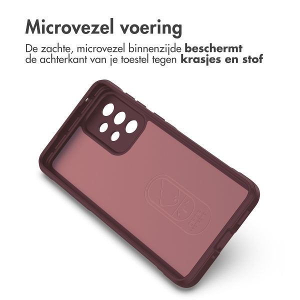 imoshion EasyGrip Backcover Samsung Galaxy A33 - Aubergine