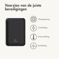 imoshion Compact Powerbank 10.000 mAh - Kleine powerbank - Quick Charge en Power Delivery - Zwart