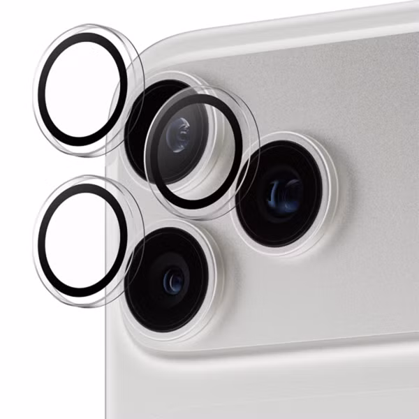 PanzerGlass Camera Protector Hoops Optic Rings voor de Apple iPhone 17 Pro / 17 Pro Max - Transparant