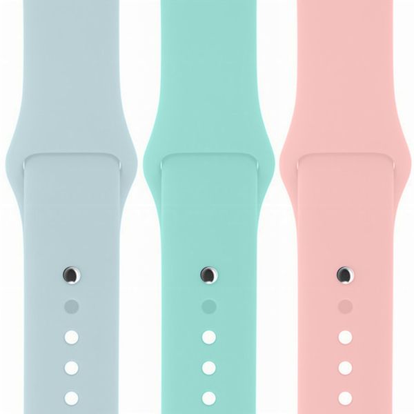 imoshion Siliconen bandje Multipack Apple Watch Series 1-9 / SE -38/40/41 mm