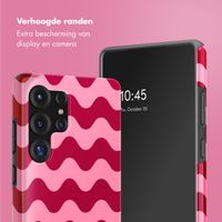 Selencia Vivid Backcover Samsung Galaxy S25 Ultra - Wave Vibes Lipstick