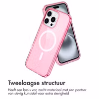imoshion Sparkle Backcover met MagSafe Apple iPhone 16 Pro Max - Glitter Roze