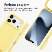 imoshion Siliconen hoesje met koord Apple iPhone 17 Pro - Geel
