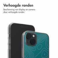 imoshion Design hoesje Apple iPhone 14 - Topo Turquoise