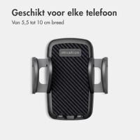 imoshion Telefoonhouder auto - Universeel - Verstelbaar - Ventilatierooster - Zwart