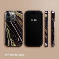 Selencia Vivid Tough Backcover iPhone 15 Pro - Chic Marble