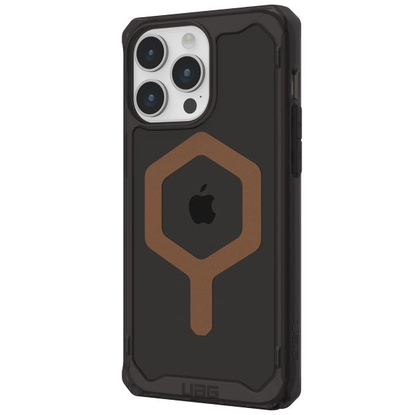 UAG Plyo Backcover Magsafe iPhone 15 Pro Max - Zwart / Brons