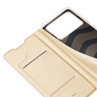 Dux Ducis Slim Softcase Bookcase Xiaomi Poco X4 Pro 5G - Goud