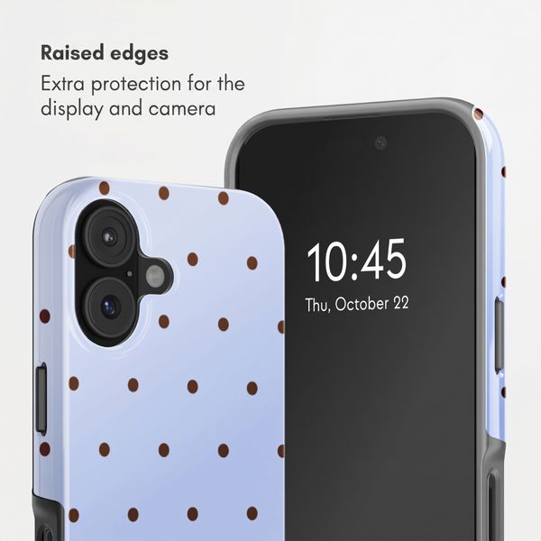 Selencia Vivid Back Cover Apple iPhone 17 - Happy Dots Digital Sky