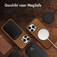 Accezz Vintage Leather Magsafe Backcover Apple iPhone 16 Pro Max - Tabacco Cognac