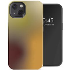 Selencia Vivid Backcover met MagSafe Apple iPhone 13 - Gradient Olive Dust