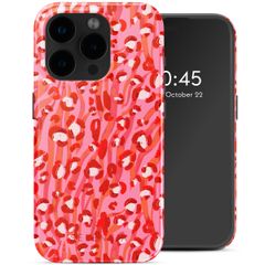 Selencia Vivid Tough Backcover met MagSafe iPhone 15 Pro - Wild Spots Lipstick