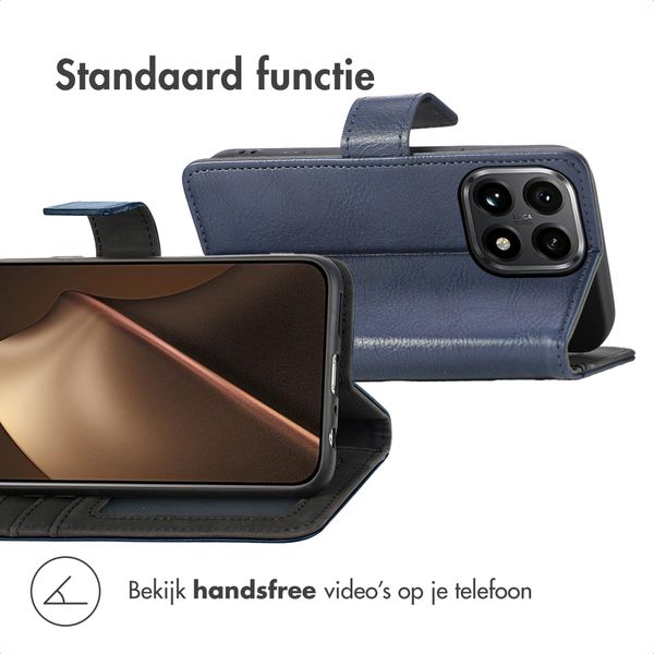 imoshion Luxe Bookcase Xiaomi 15T - Donkerblauw