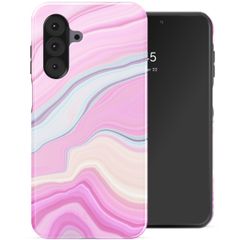 Selencia Vivid Backcover Samsung Galaxy A26 - Pastel Lipstick Marble