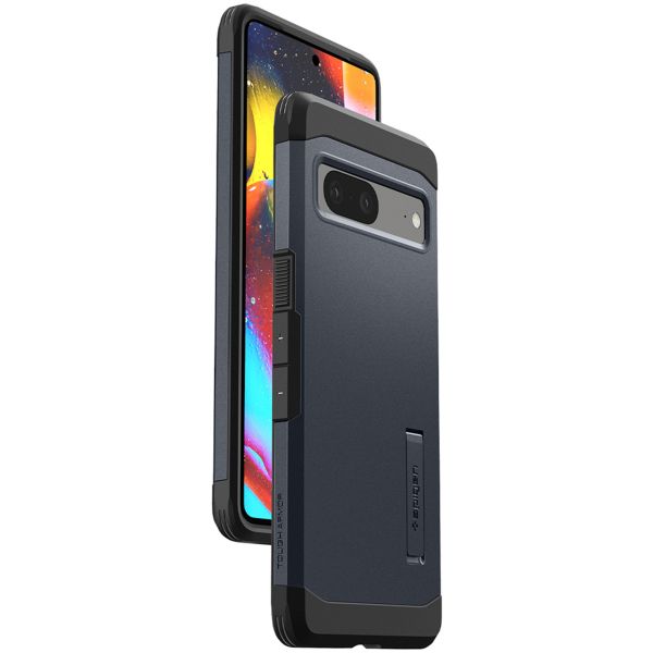 Spigen Tough Armor Backcover Google Pixel 7 - Metal Slate