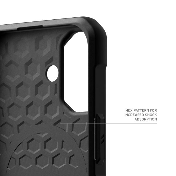 UAG Metropolis LT MagSafe Backcover iPhone 16 - Kevlar Black