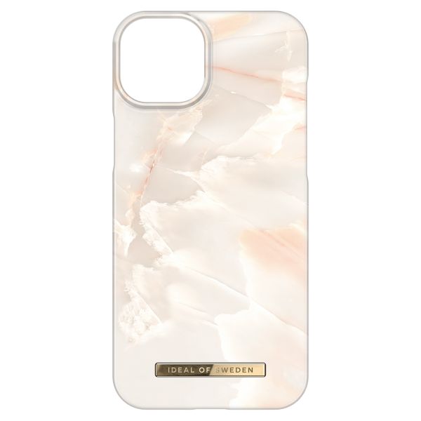 iDeal of Sweden Fashion Backcover MagSafe iPhone 15 Plus - Rose Pearl Marble