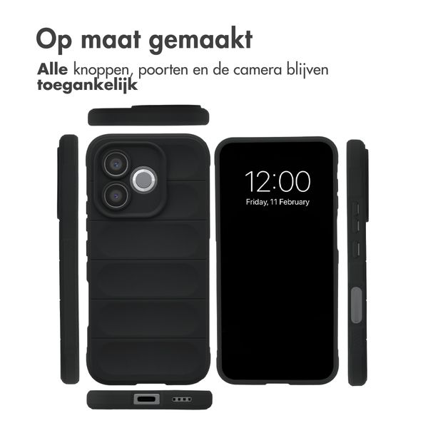 imoshion EasyGrip Backcover Honor 600 Lite - Zwart
