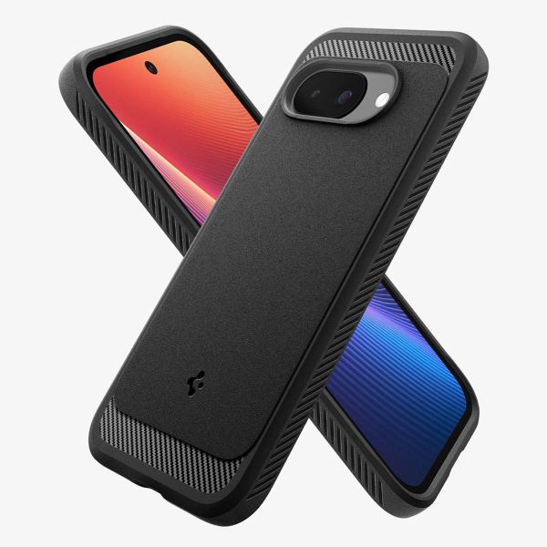 Spigen Rugged Armor Backcover MagSafe Google Pixel 9A - Matte Black
