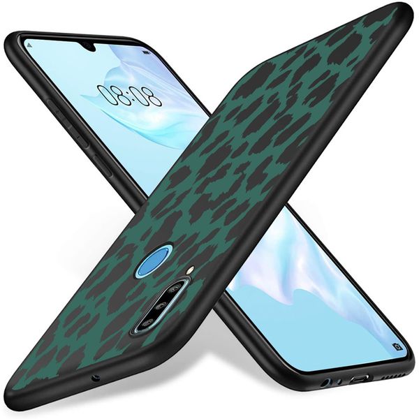 imoshion Design hoesje Huawei P30 Lite - Green Leopard