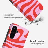 Selencia Vivid Back Cover Samsung Galaxy A37 (5G) - Dream Swirl Pink
