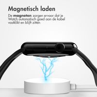 imoshion Oplaadkabel Apple Watch USB-C en USB-A - 2 meter - Wit