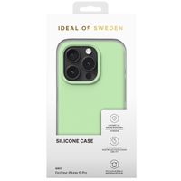 iDeal of Sweden Silicone Case iPhone 15 Pro - Mint