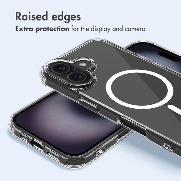 imoshion Protective Back Cover with MagSafe Apple iPhone 16 - Transparent