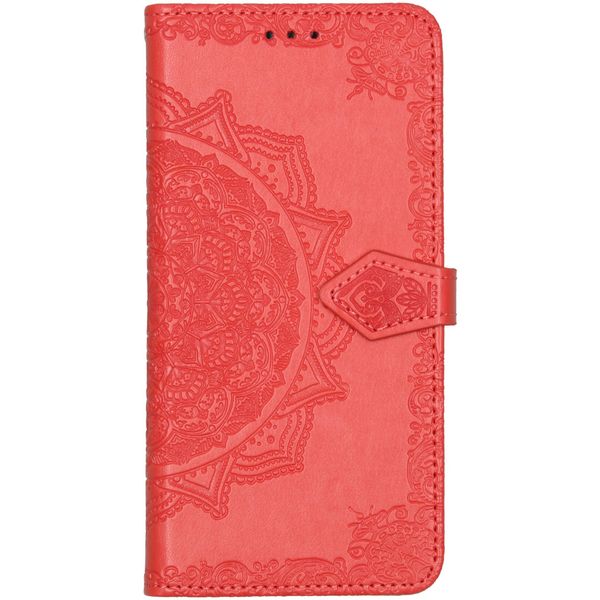 Mandala Bookcase Samsung Galaxy A51 - Rood