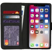 imoshion Luxe Bookcase Apple iPhone Xs / X - Donkerblauw