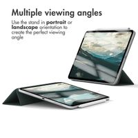 imoshion Magnetic Book Case Apple iPad 11 (2025) 11 inch A16 / iPad 10 (2022) 10.9 inch - Dark Green