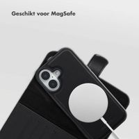 Selencia Olyn Uitneembare Bookcase met MagSafe Apple iPhone 16 - Zwart